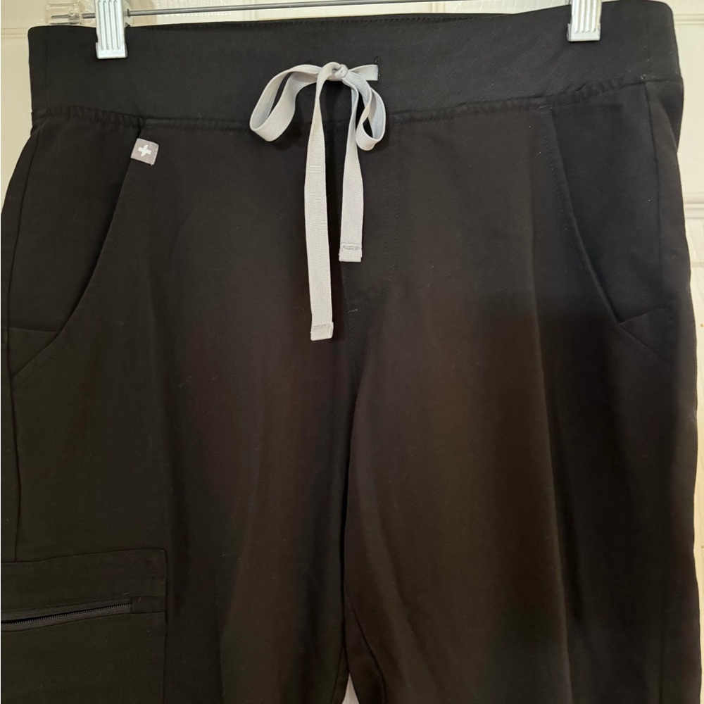 Figs Scrub Black Jogger Pants Sz S - Picture 3 of 9